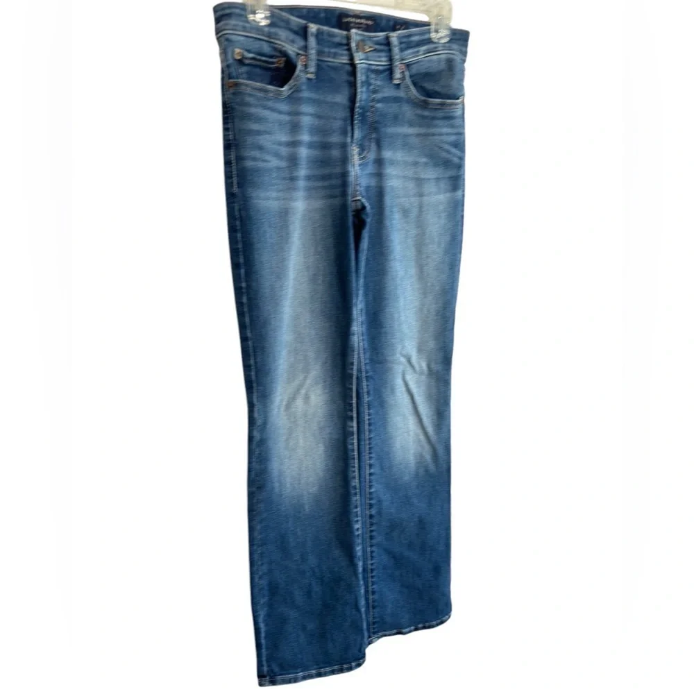 Lucky Brand Sweet Boot Jeans Womens 6/28R 5-Pocket Whisker Western Stretch Denim - Picture 3 of 16